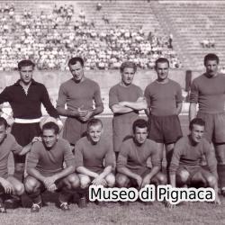 1950-51 (3 settembre) formazione schierata in amichevole vs il Modena