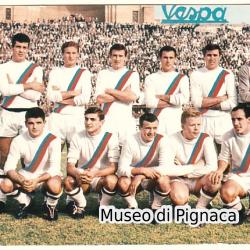 1963-64 Cartolina (editrice sconosciuta) Formazione Bologna FC