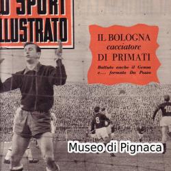 1964 gennaio - Lo Sport Illustrato - Il Bologna interrompe l'imbattibilità del Genoa e di Da Pozzo