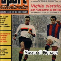 1957 novembre - Sport Illustrato - Il Bologna sbanca San Siro con Pivatelli