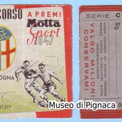 1947 Ed MOTTA Sport (Concorso a premi) - figurina Bologna FC