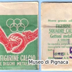 VAV (Verona) 1959-60  -  FIGURINE CALCIO E DISCHI METALLICI