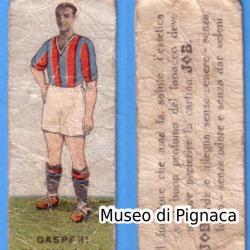 1934 JOB (cartine per sigarette) - figurina Gasperi Bologna SSC