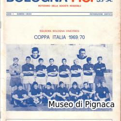 1970-71 Notiziario Ufficiale dedicato alla Coppa Italia 1970