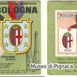 Passaporto Sportivo BOLOGNA 1970/71 (Editrice Folgore)
