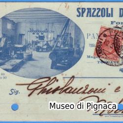 1915 vg - Forlì - Spazzoli Domenico Panificio Moderno