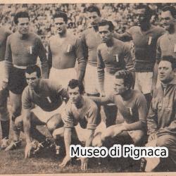 Carlo Parola - 1950 Maglia Nazionale Mondiali Brasile (squadra schierata)