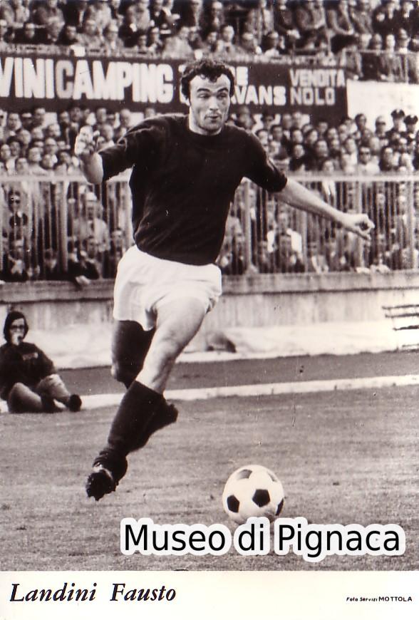 Fausto Landini - ala sinistra - al Bologna dal 1971 al 1975