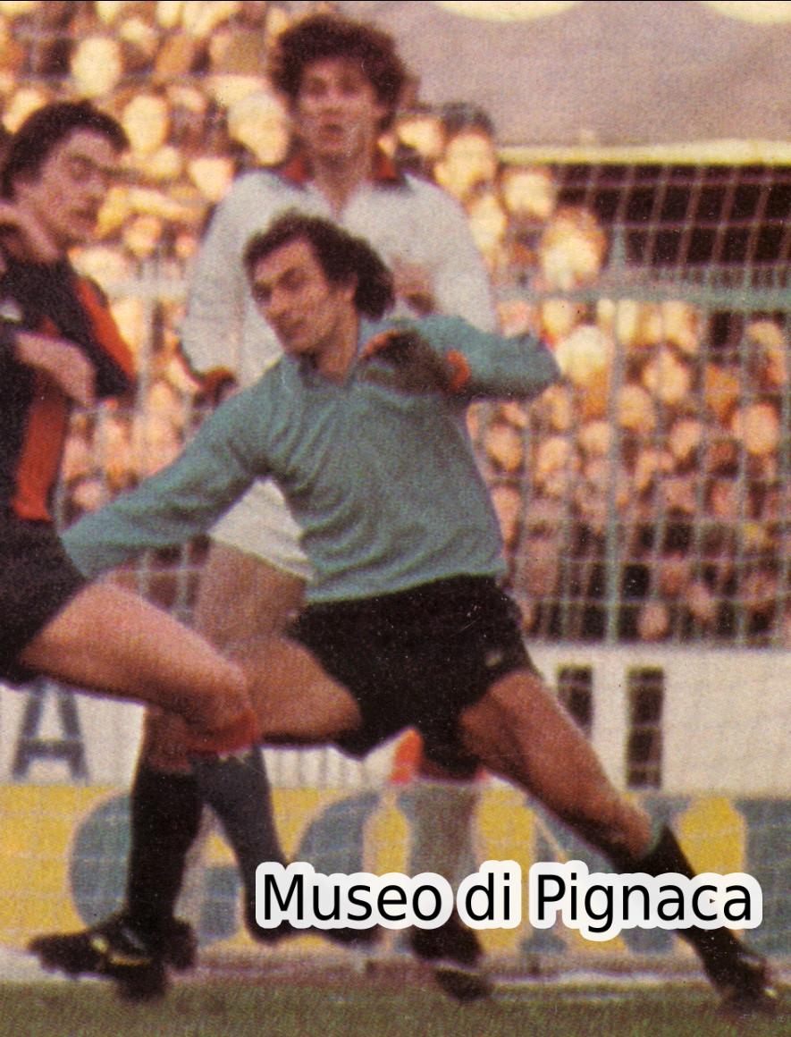 Maurizio Memo - portiere - al Bologna nel 1978-79