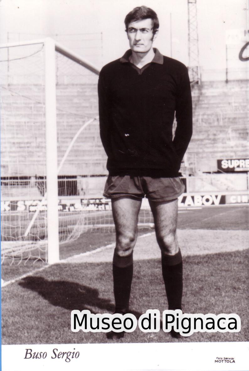 Sergio Buso - portiere - al Bologna dal 1972 al 1975