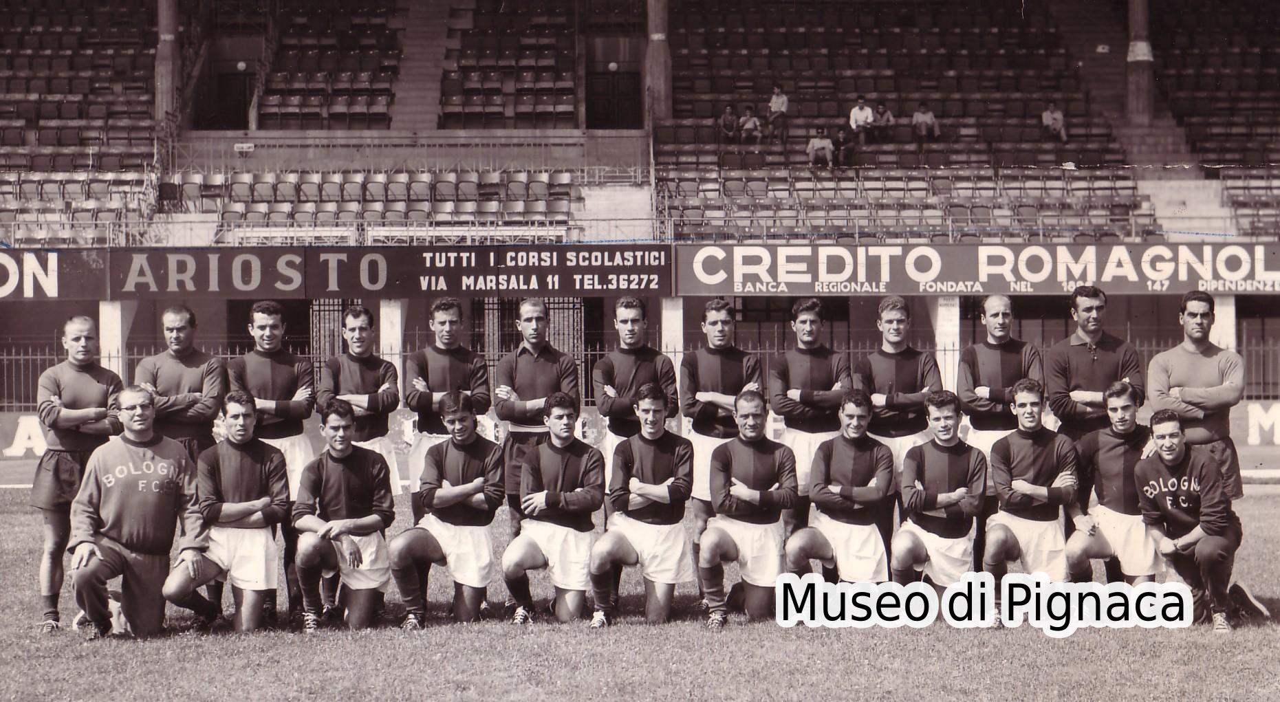 1959-60 Effettivi squadra Bologna FC