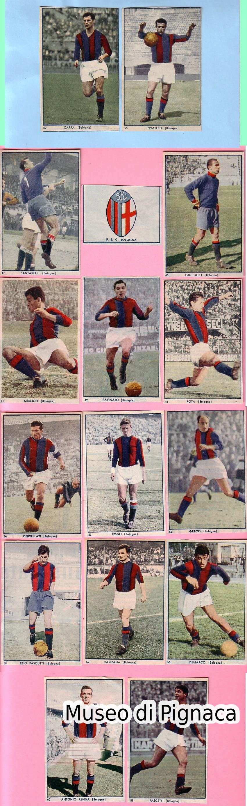 1959-60 (SESS) - figurine Bologna FC