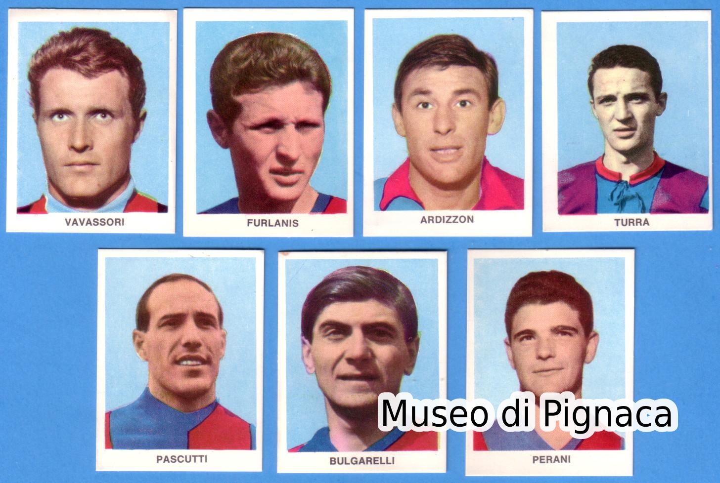 DOLFAR - 1968/69 figurine concorso a premi Bologna FC