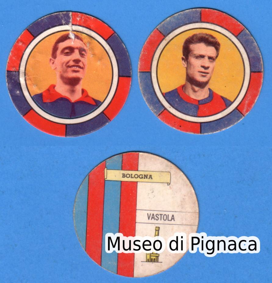 DUCALE Edizioni 1965/66 figurine rotonde Bologna FC