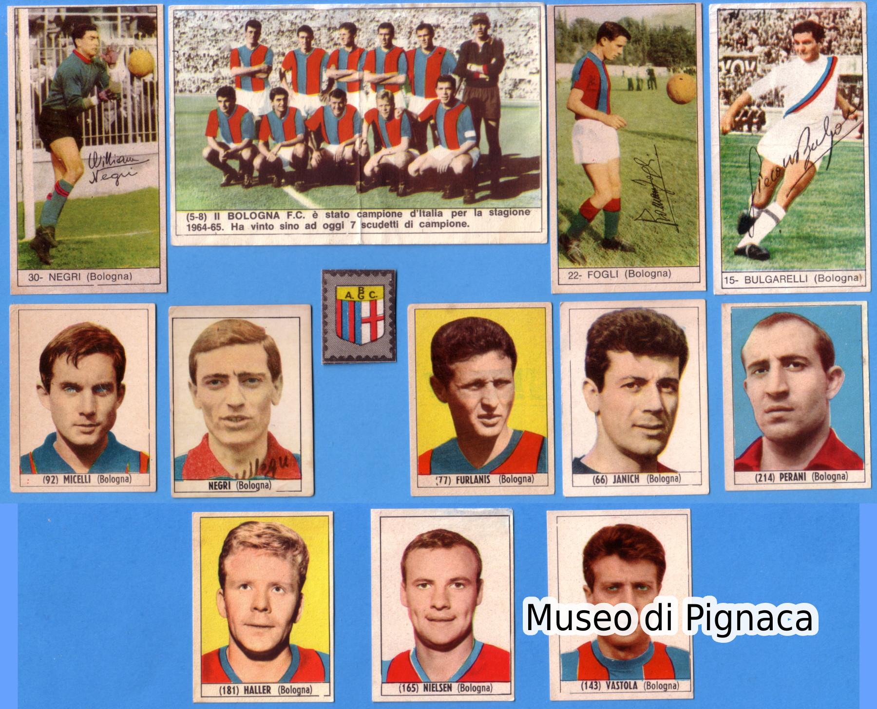 Editore BAGGIOLI 1965/66 'Calcio Italia' - Bologna FC