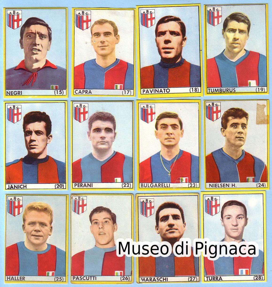 Edizione BAGGIOLI - 'I Maghi del Gol' 1964-65 (Bologna FC)