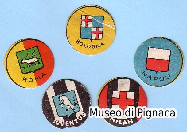 fine anni 50 (ed sconosciuto) - dischetto cartonato Bologna FC