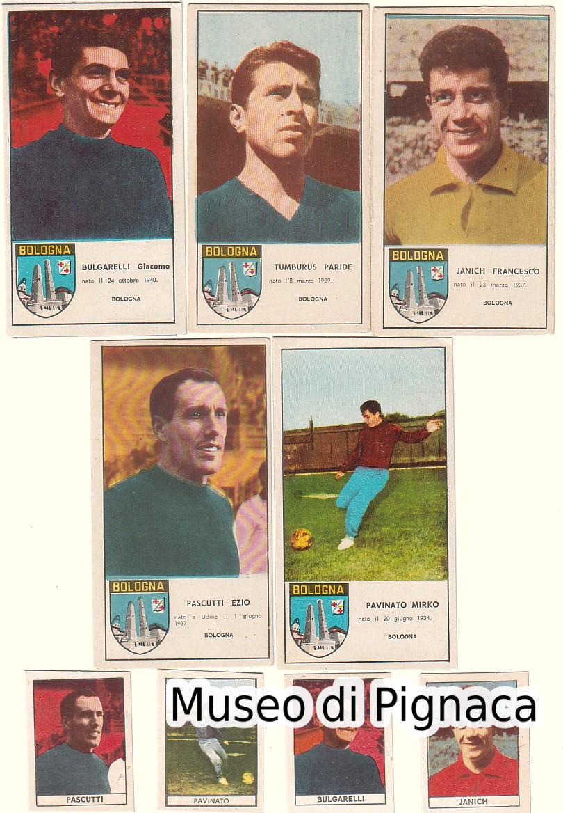marca STELLA 1961-62 figurine Bologna FC