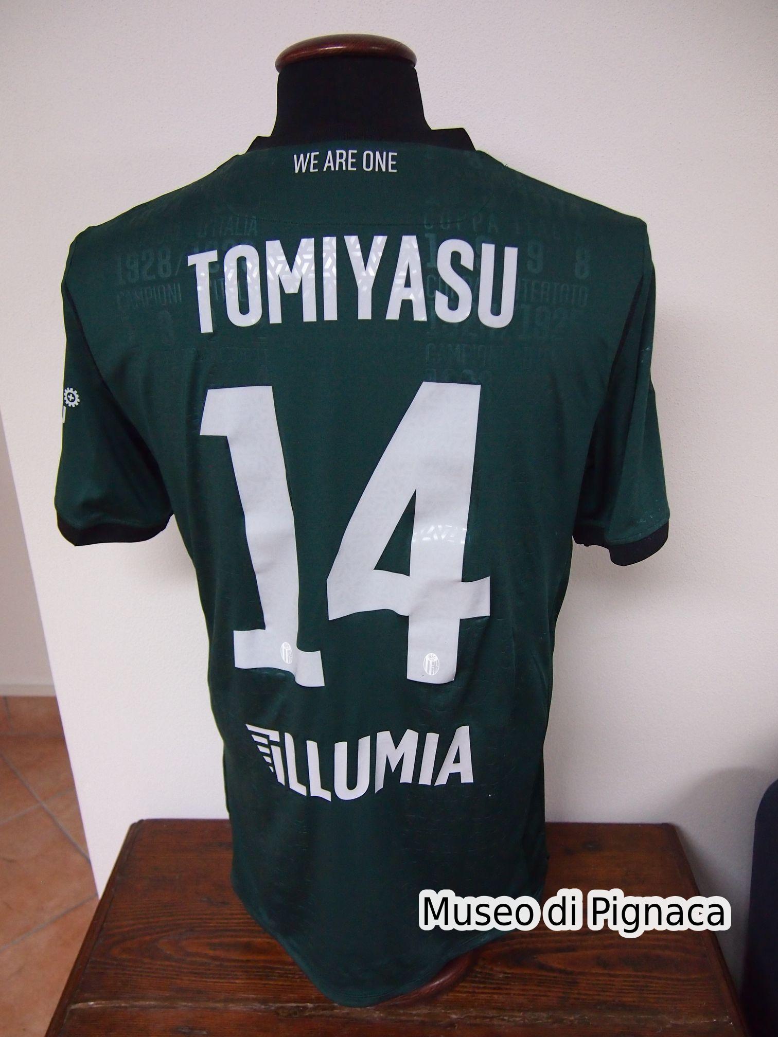 Takehiro Tomiyasu - Maglia Bologna FC 2019-20 (retro)