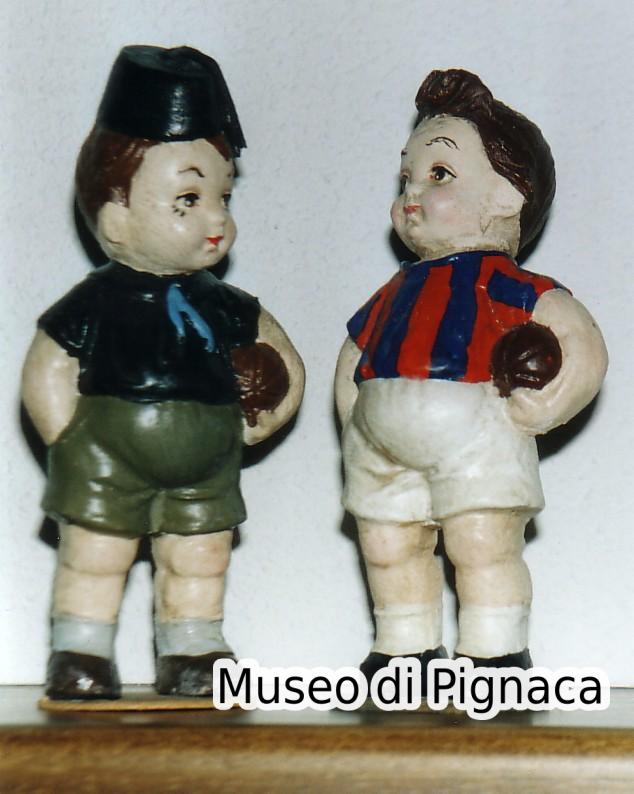 Statuine 'calciatori Balilla' anni '40 - Bologna FC