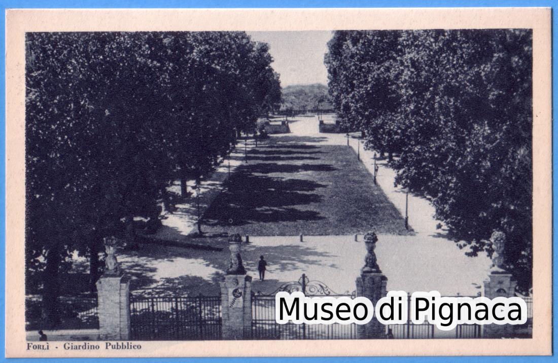 1937 - Forlì vg - Giardino Pubblico