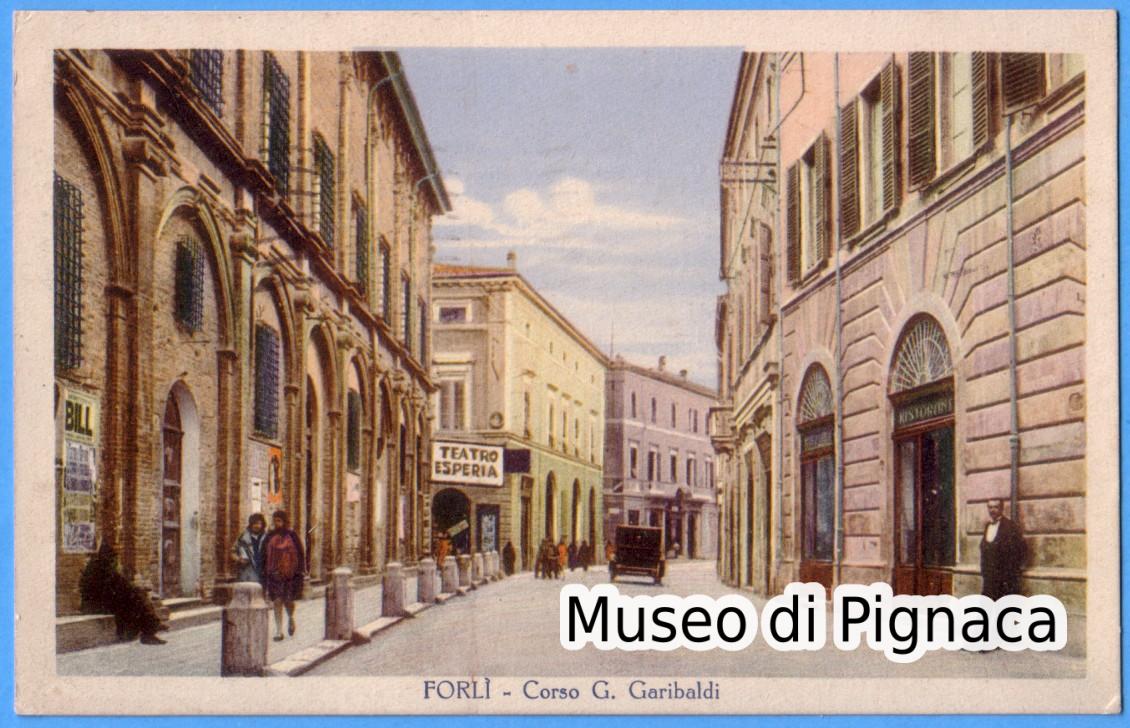 1936 vg - Forlì - Corso Giuseppe Garibaldi