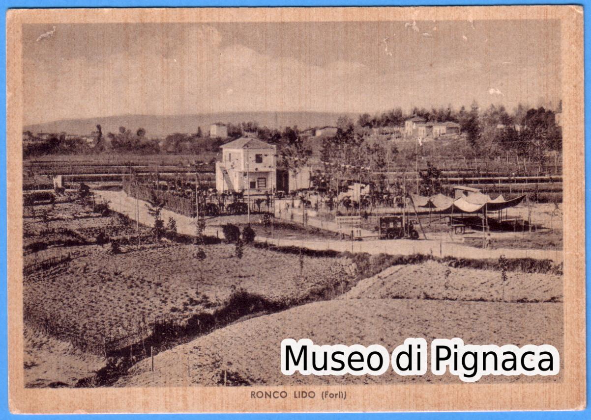 Ronco Lido (Forlì) - sito turistico dei forlivesi nei primi anni del 900