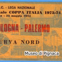 1974 (23 maggio) - Finale Coppa Italia Bologna-Palermo
