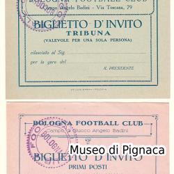 Campo Angelo Badini (Sterlino) 1921-27 Biglietti Invito