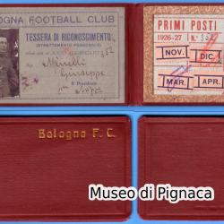 1926-27 Stadio Badini (Sterlino) - Abbonamento Primi Posti rilasciata a socio aggregato