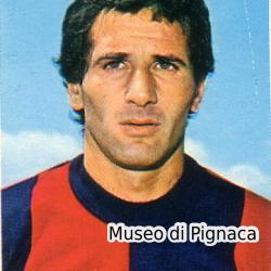 Carlo Petrini - attaccante - al Bologna nel 1979-80