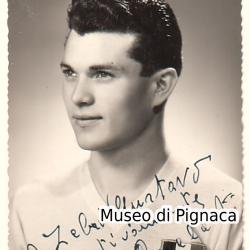 Cesarino Cervellati - 1951, cartolina autografa