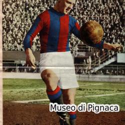 Ivan Jensen - mediano sinistro - al Bologna dal 1949 al 1956