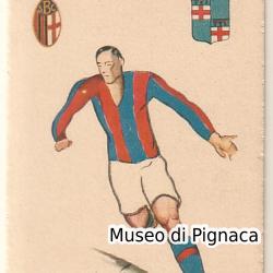 1929 Calcio Cartolina calciatore dis. Magià