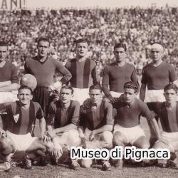 1934-35 (14 ottobre) - Formazione Bologna SC vs Lazio (a Roma)