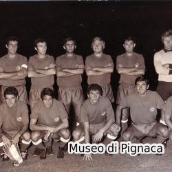 1970-71 Fotografia Formazione Bologna FC (precampionato vs Dinamo Bucarest)