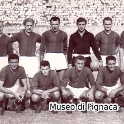 1951-52 (8 giugno) - Formazione schierata a Udine (Udinese Bologna 0 a 2)