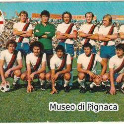 1978-79 Cartolina (COVES) formazione Bologna FC a Pistoia