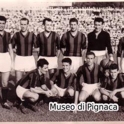 1949-50 (4 settembre) - formazione schierata in amichevole a Padova