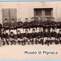 1957-58 cartolina Bologna FC (effettivi)
