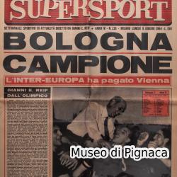 1964 SUPERSPORT rende omaggio al Bologna Campione