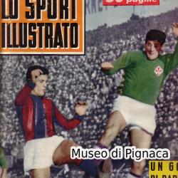 1962 gennaio - Lo Sport Illustrato - Bologna vs Fiorentina (Janich e Bartù))