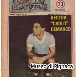 Estrellas Deportivas (Magazine Uruguay) dedicato ad Hector Demarco