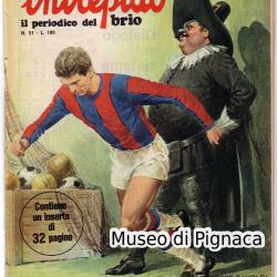 1970 'L'Intrepido' - copertina dedicata a Beppe Savoldi