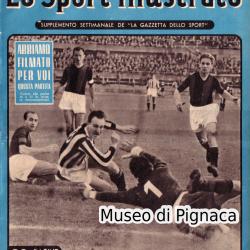 1952 (25 settembre) Lo Sport Illustrato celebra la vittoria in trasferta del Bologna vs la Juventus