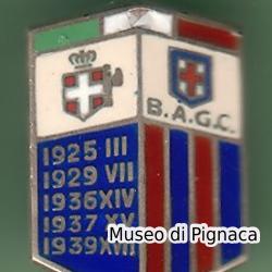 Bologna AGC celebrativo scudetto 1939 (prodotto da Michelangelo Veronesi Bologna)