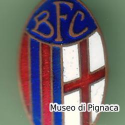 Bologna Bologna Football Club grande ovale anni '20 "B" più schiacciata (Picchiani Barlacchi Firenze)