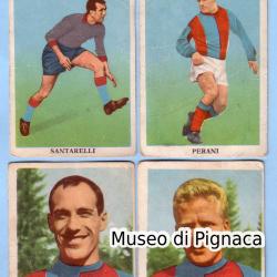1962-63 ORVEDO (Alessandria) figurine cartonate Bologna FC
