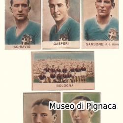 cioccolato BAGNASCHI 1933 figurine Bologna FC