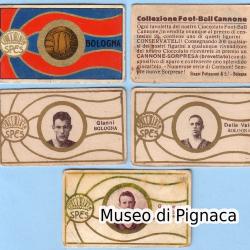 anni 20 (Cioccolato SPES - Stagni Petazzoni Bologna) - Collezione Foot-Ball CANNONE